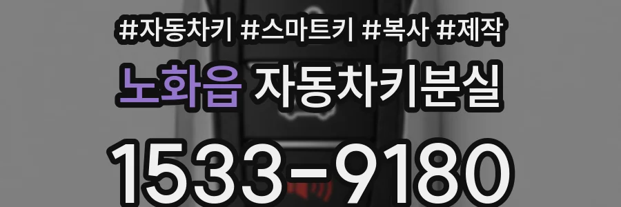 노화읍 자동차키분실