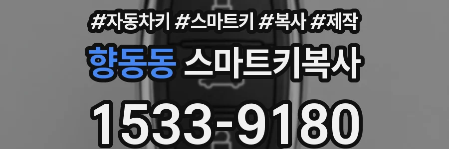 향동동 스마트키복사