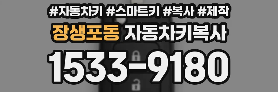 장생포동 자동차키복사