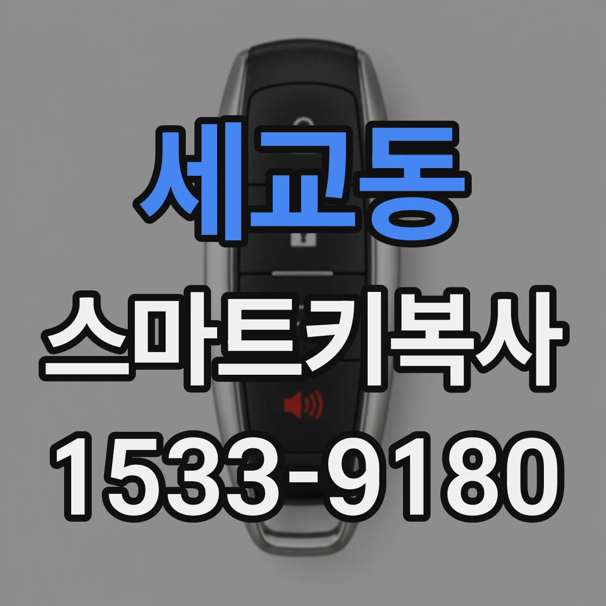 세교동 스마트키복사
