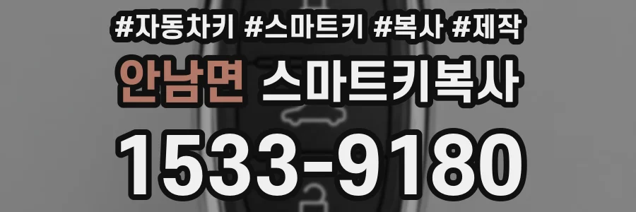 안남면 스마트키복사