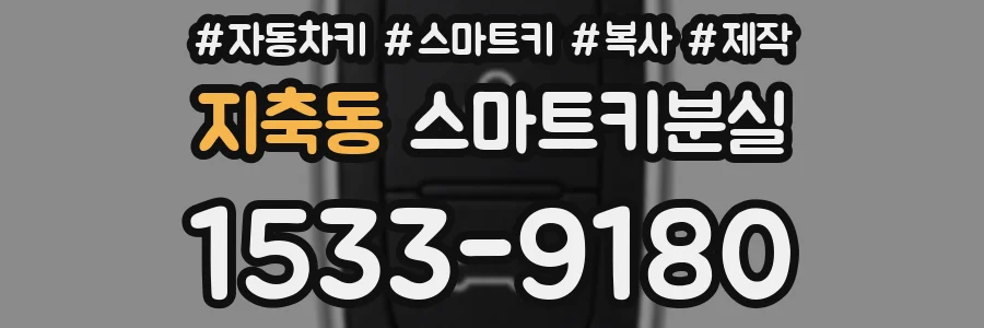 지축동 스마트키분실