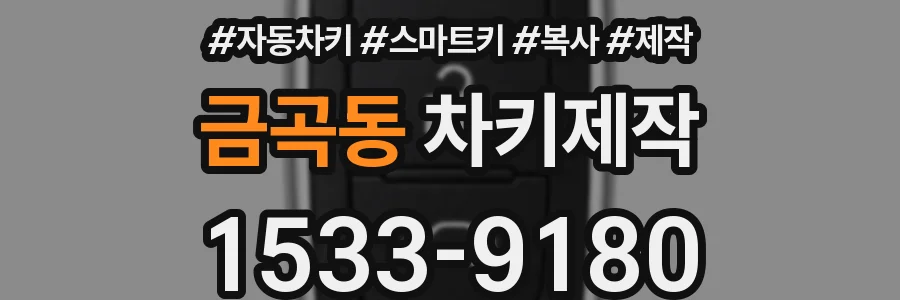 금곡동 차키제작