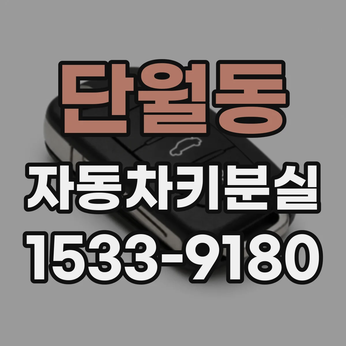단월동 자동차키분실