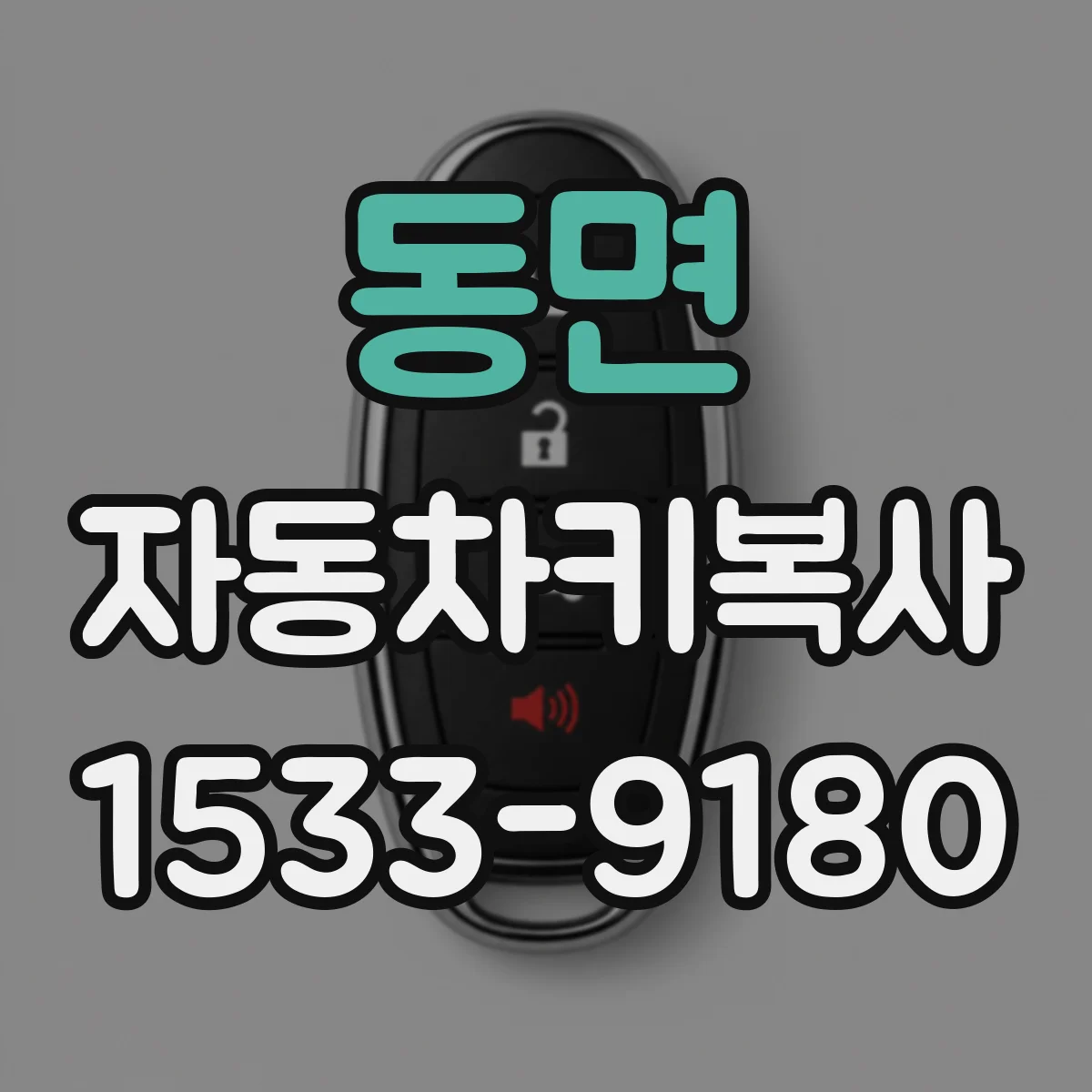 동면 자동차키복사