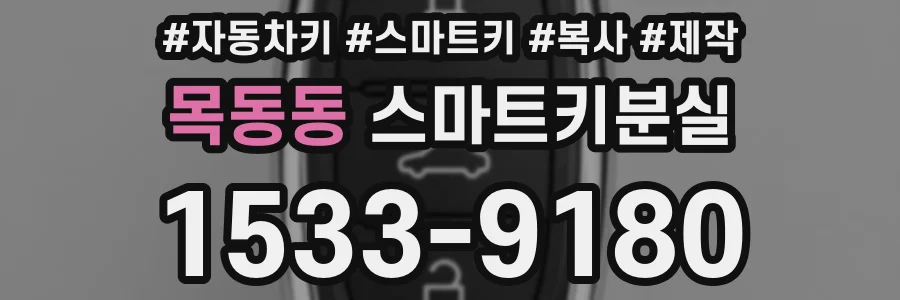 목동동 스마트키분실