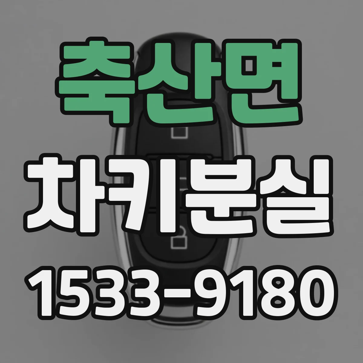 축산면 차키분실