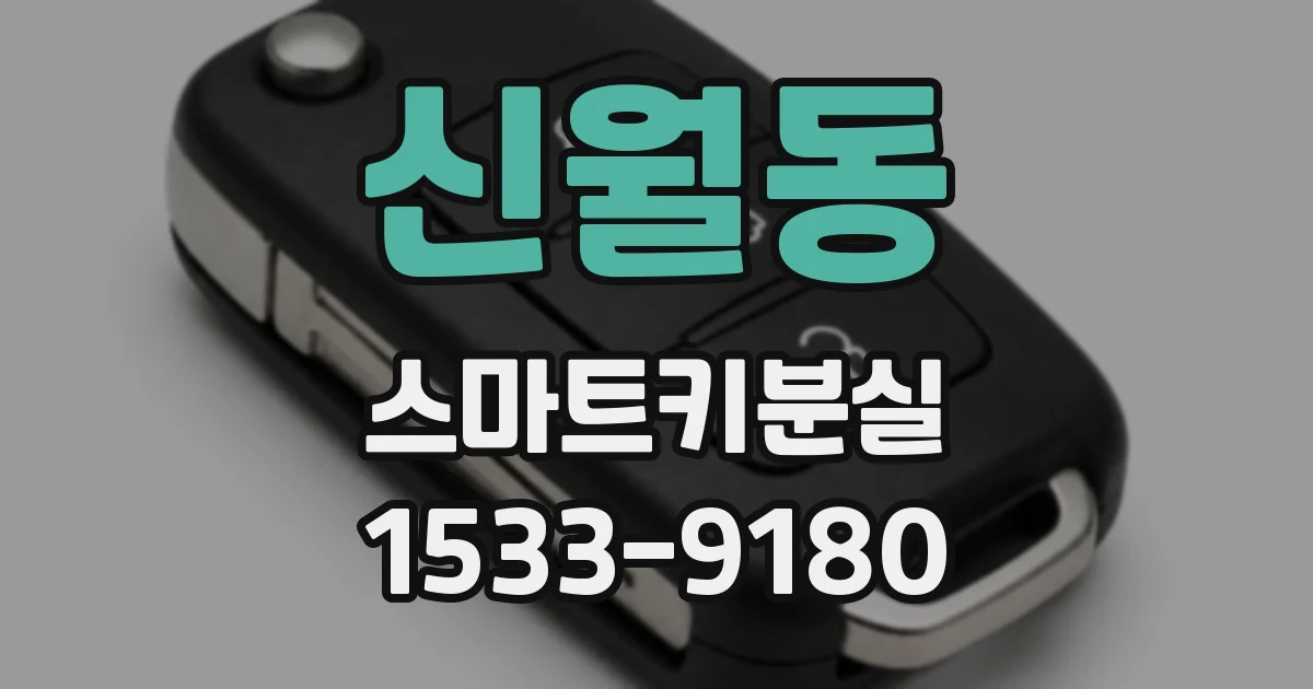 신월동 스마트키분실