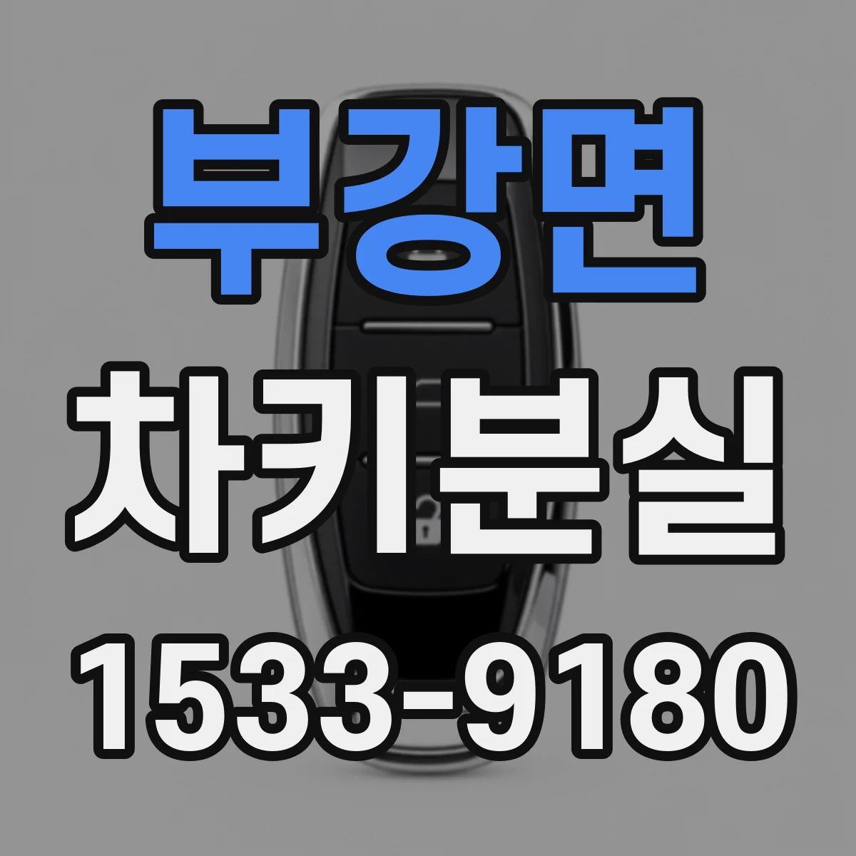 부강면 차키분실