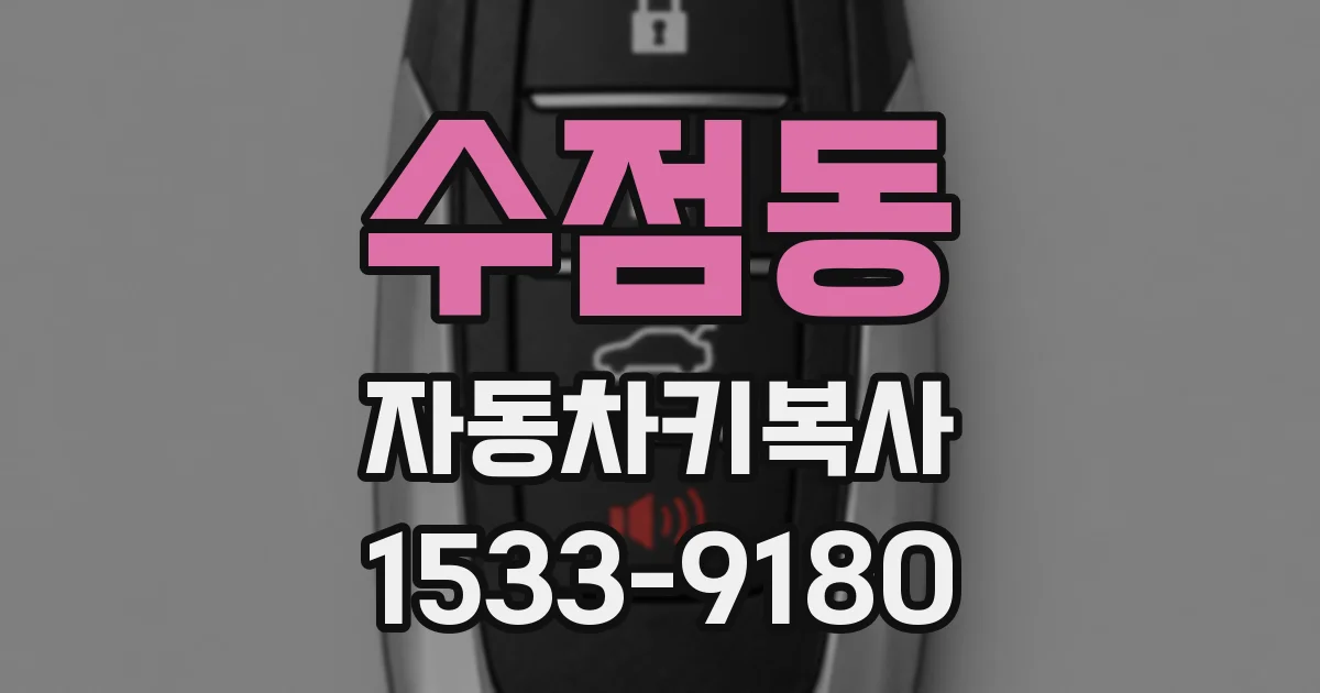 수점동 자동차키복사