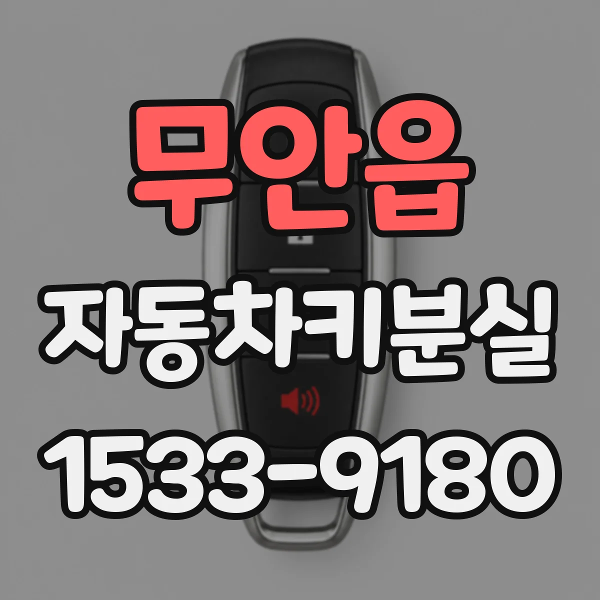무안읍 자동차키분실