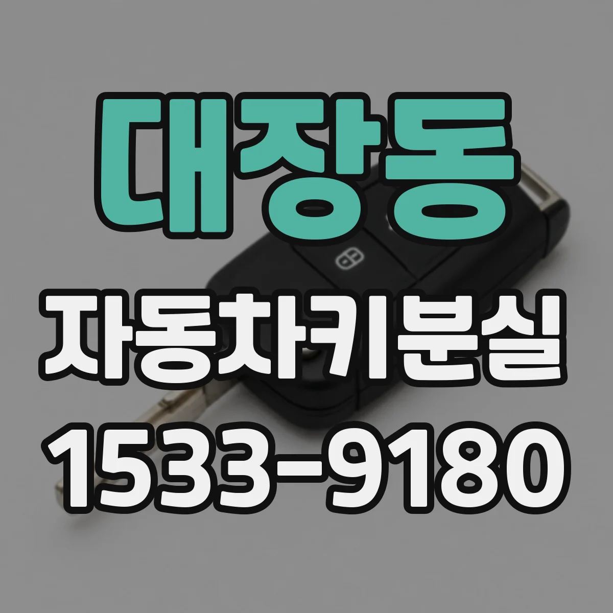 대장동 자동차키분실