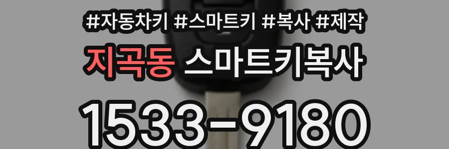 지곡동 스마트키복사