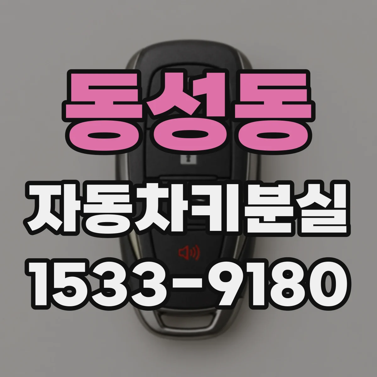동성동 자동차키분실
