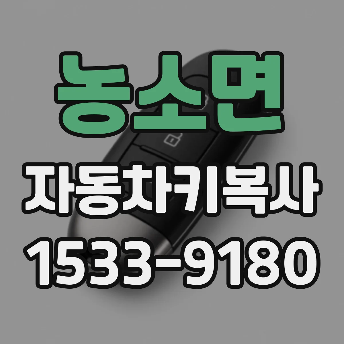 농소면 자동차키복사