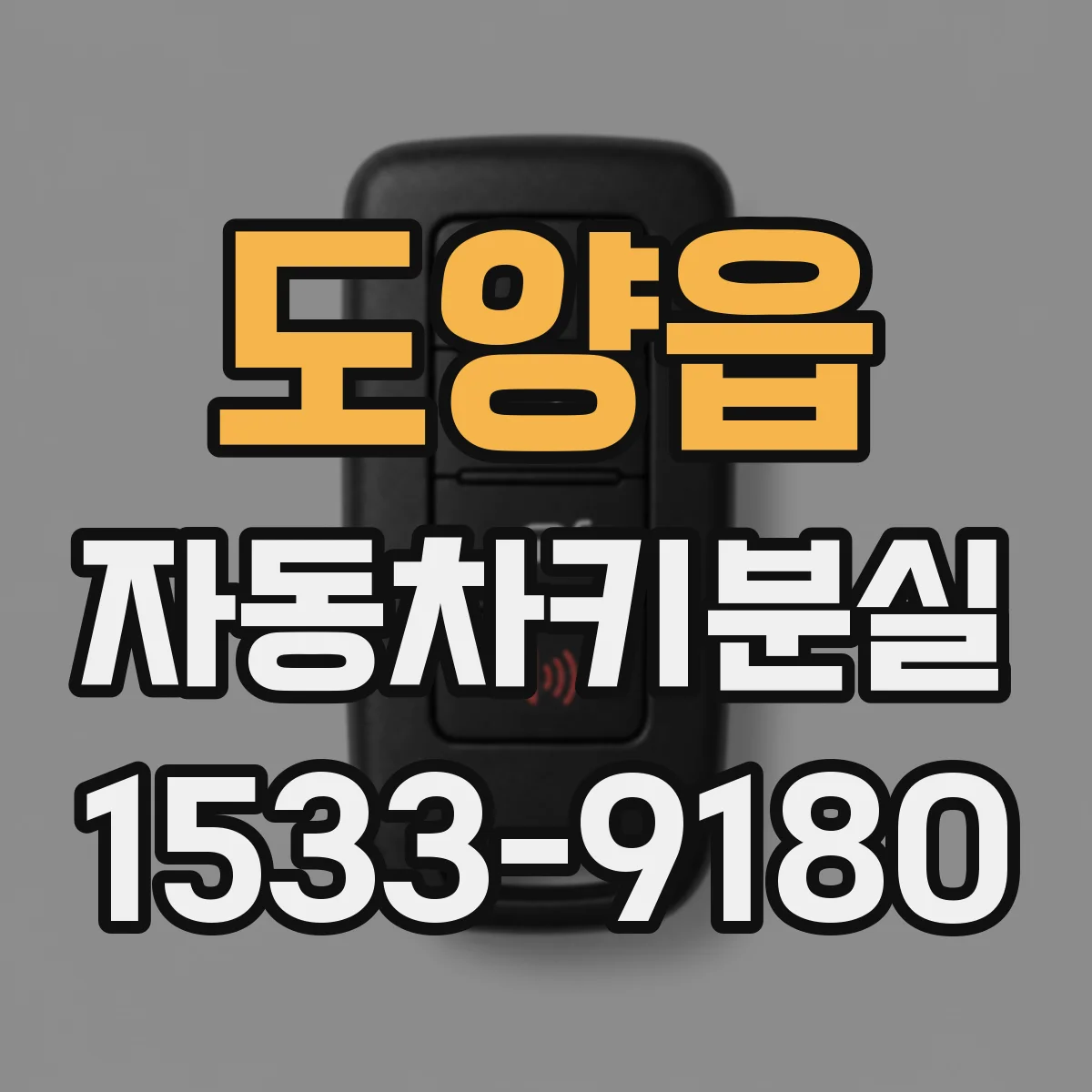 도양읍 자동차키분실