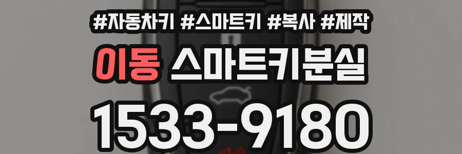 이동 스마트키분실