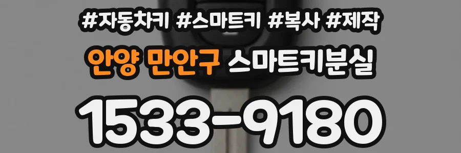 안양 만안구 스마트키분실