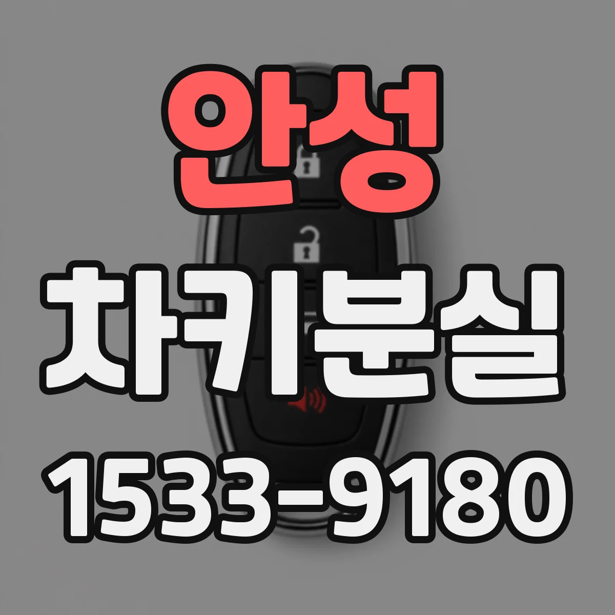 안성 차키분실