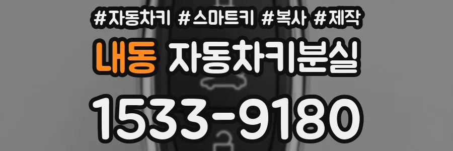 내동 자동차키분실