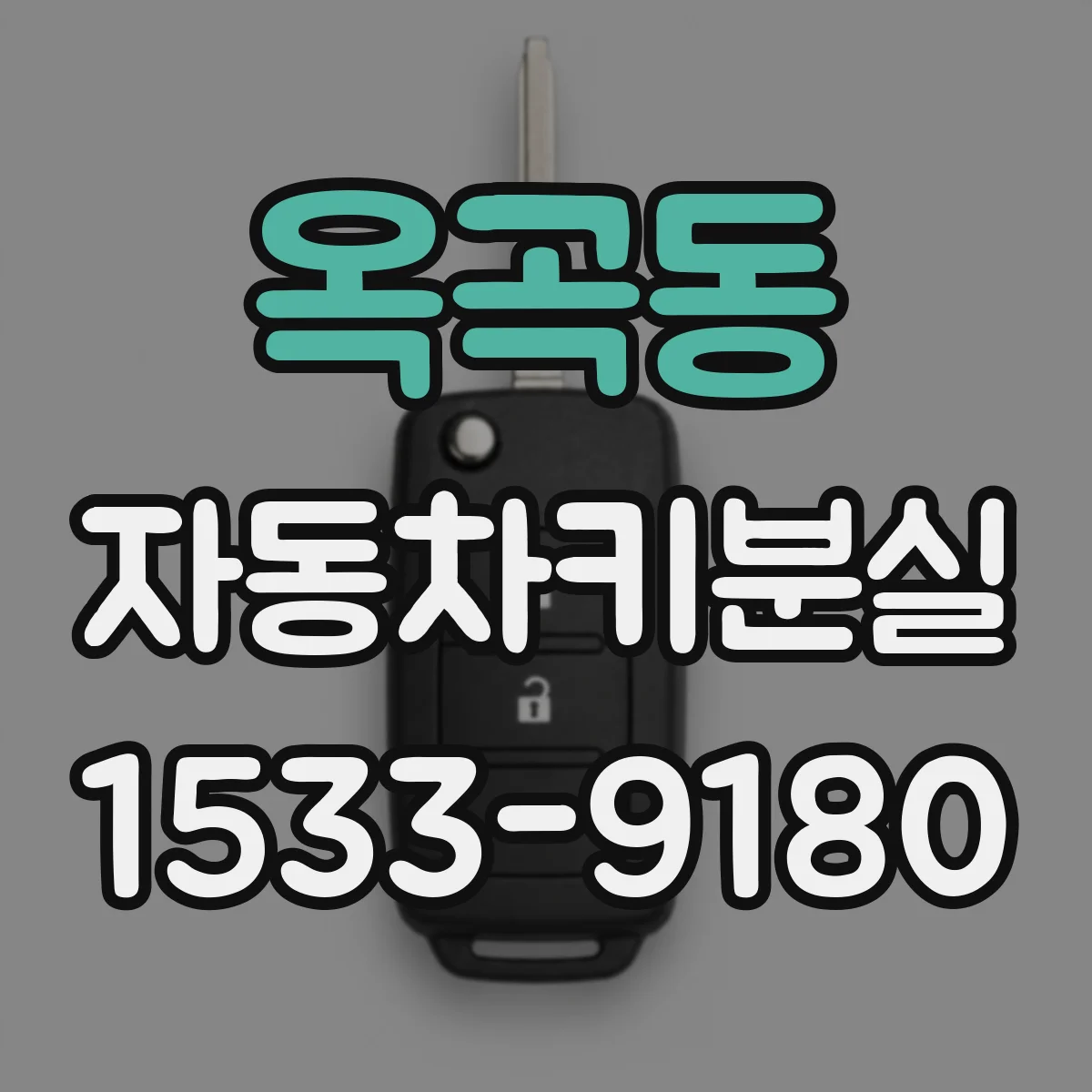 옥곡동 자동차키분실