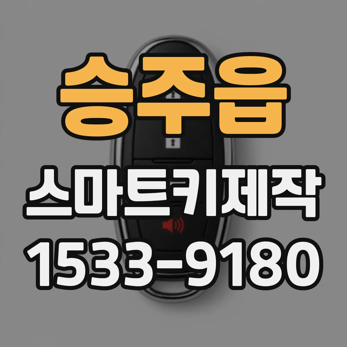 승주읍 스마트키제작