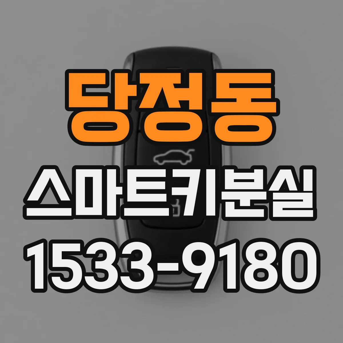 당정동 스마트키분실