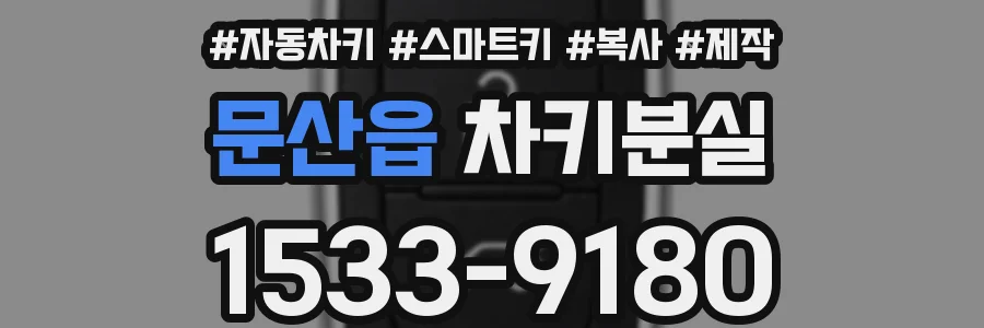 문산읍 차키분실