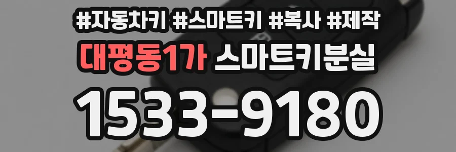 대평동1가 스마트키분실