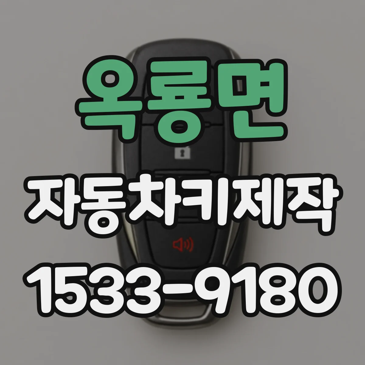 옥룡면 자동차키제작