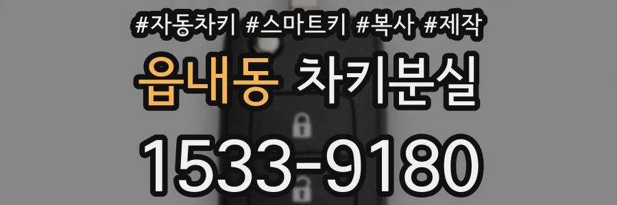 읍내동 차키분실