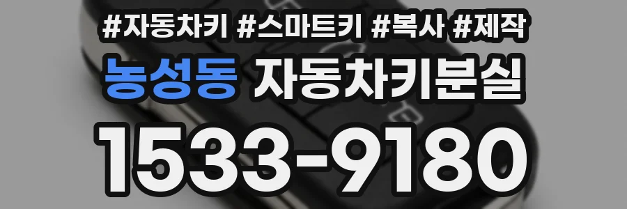 농성동 자동차키분실