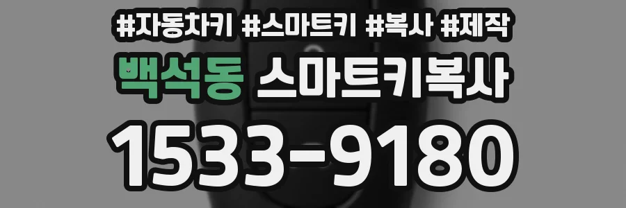 백석동 스마트키복사