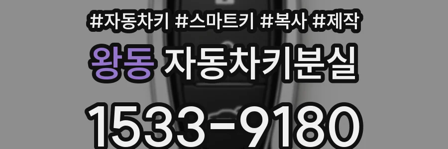 왕동 자동차키분실
