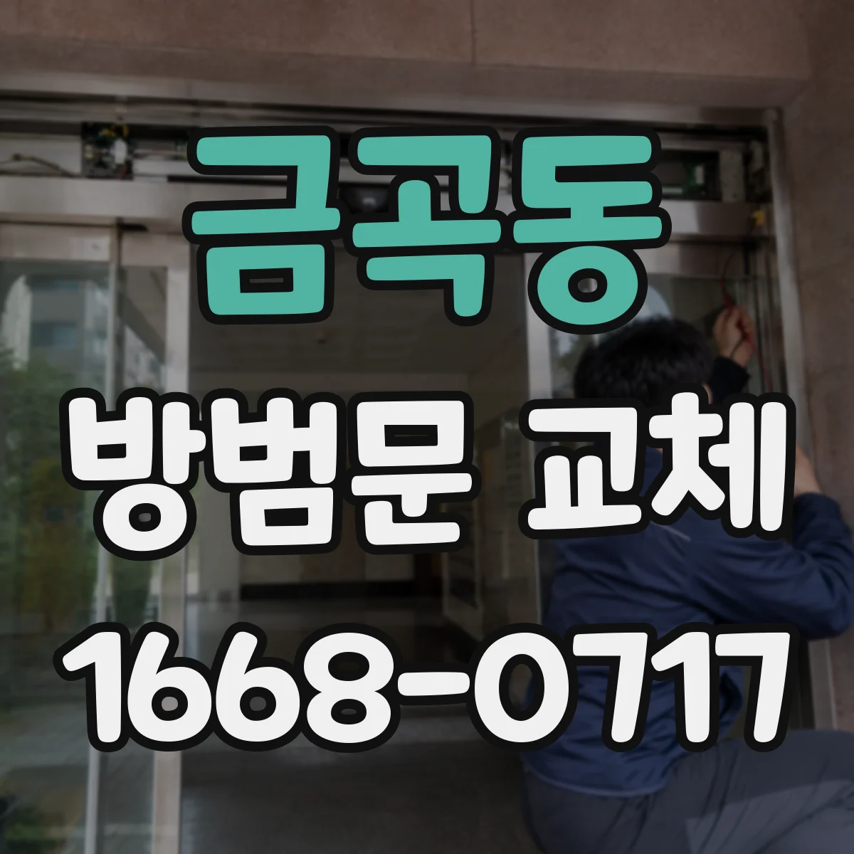 금곡동 방범문 교체