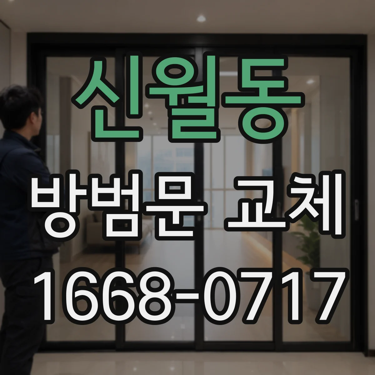 신월동 방범문 교체