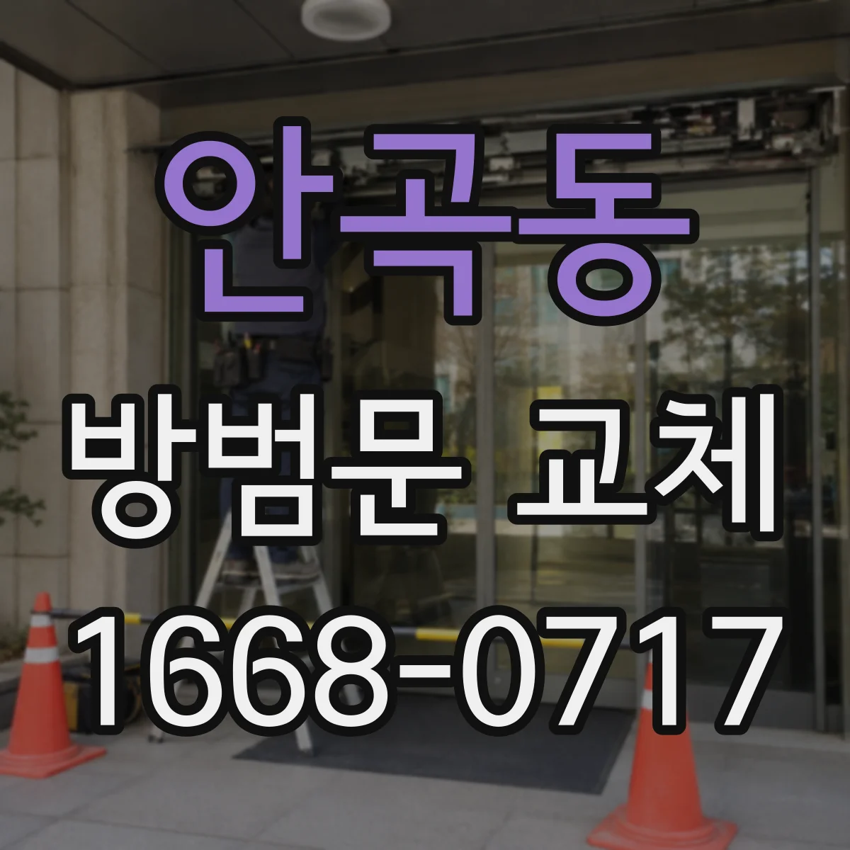 안곡동 방범문 교체