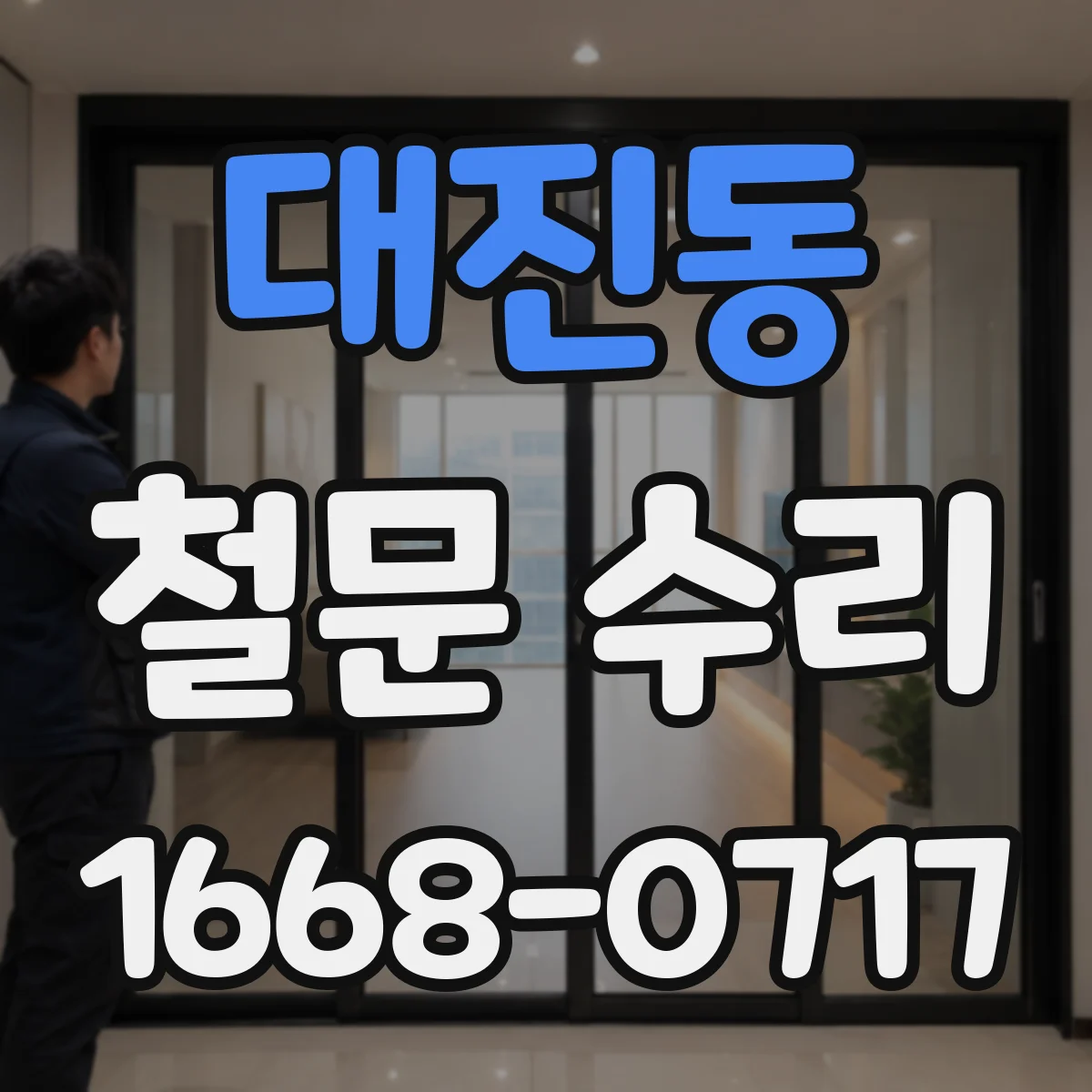 대진동 철문 수리
