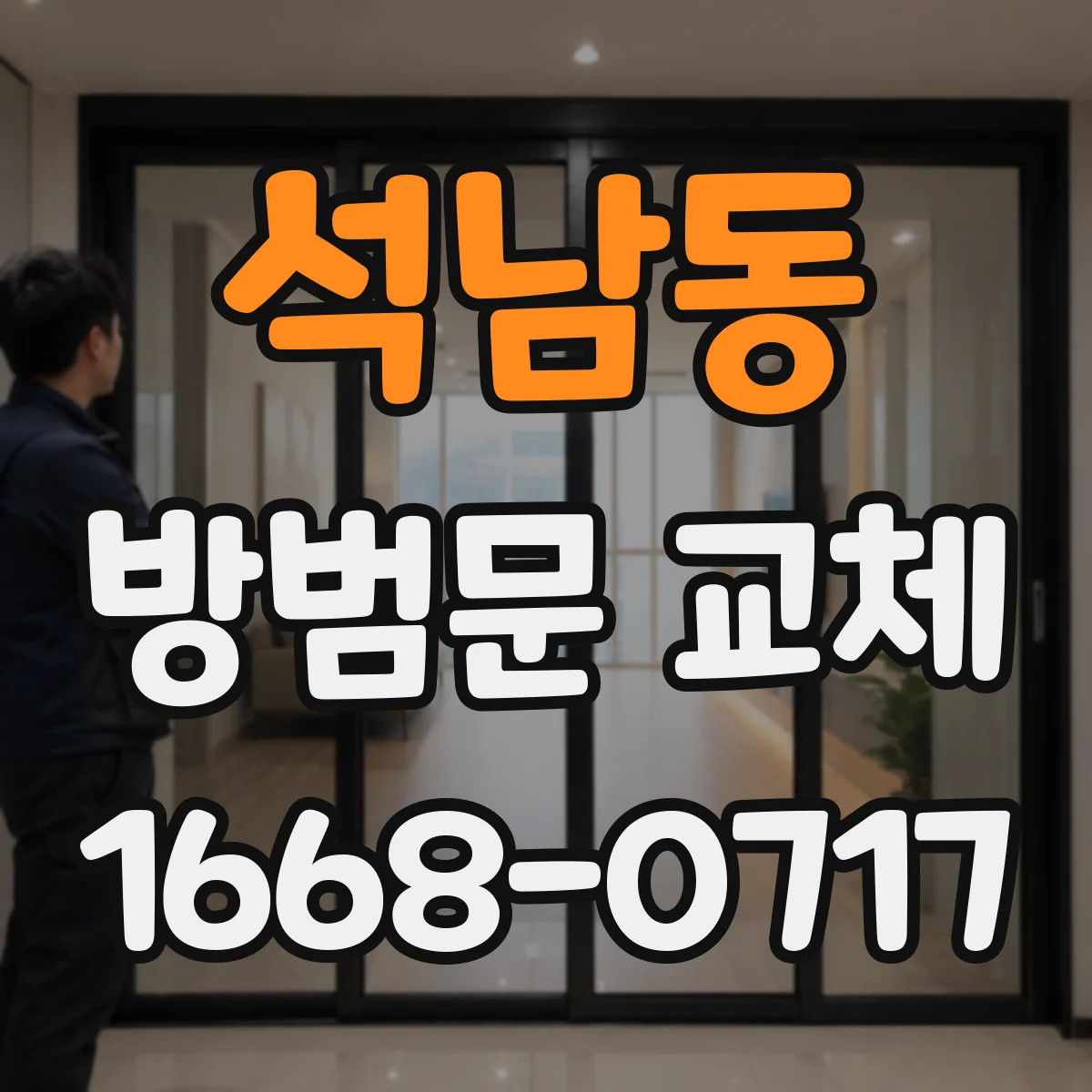 석남동 방범문 교체