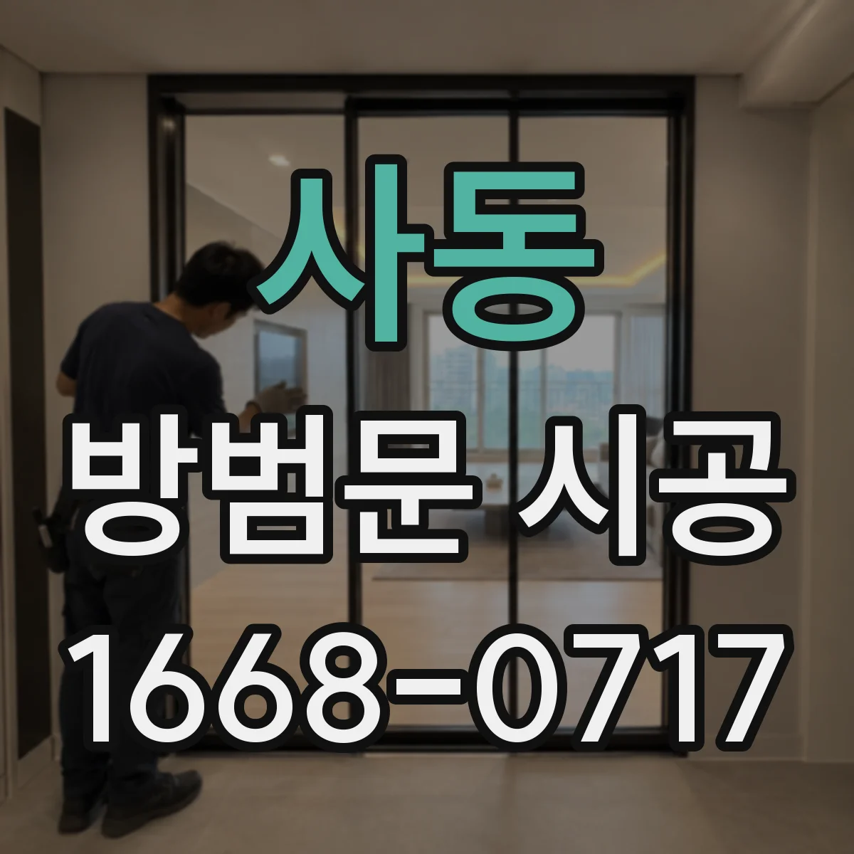 사동 방범문 시공