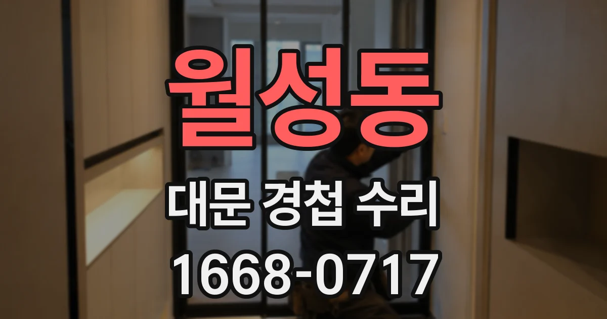 월성동 대문 경첩 수리