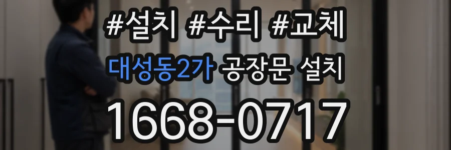 대성동2가 공장문 설치