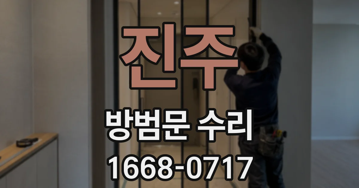 진주 방범문 수리