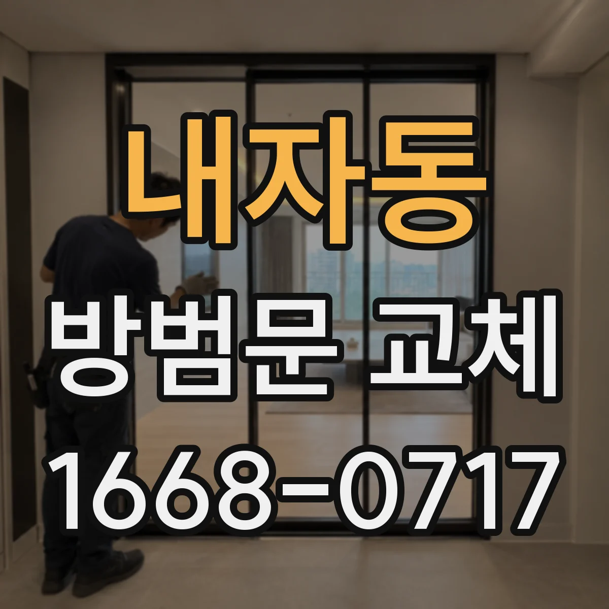 내자동 방범문 교체