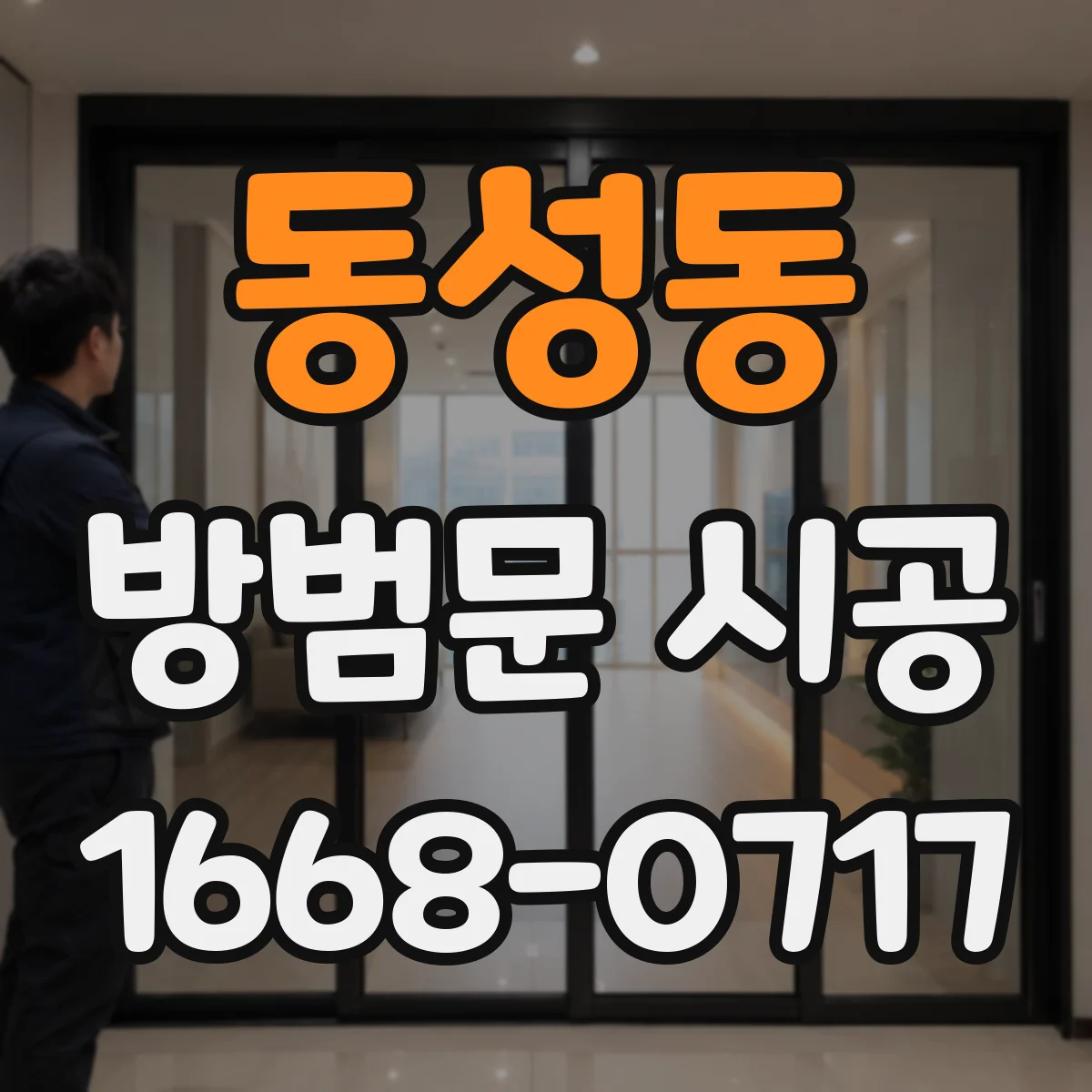 동성동 방범문 시공