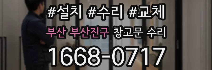 부산 부산진구 창고문 수리