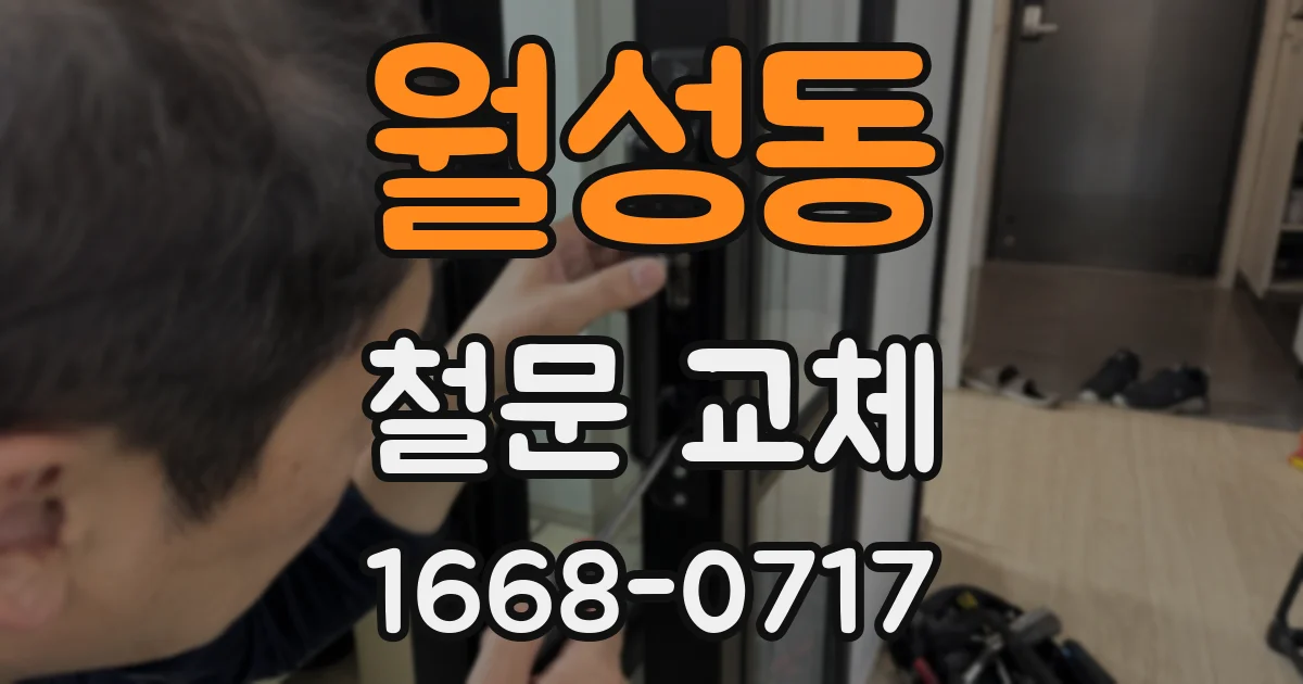 월성동 철문 교체