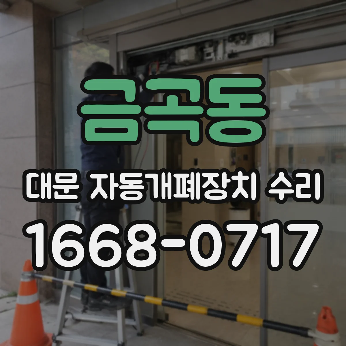 금곡동 대문 자동개폐장치 수리