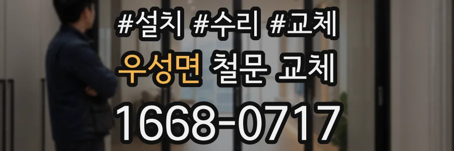 우성면 철문 교체