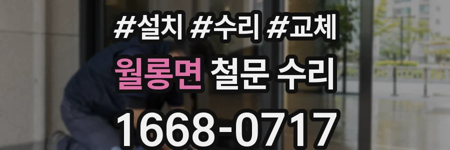 월롱면 철문 수리